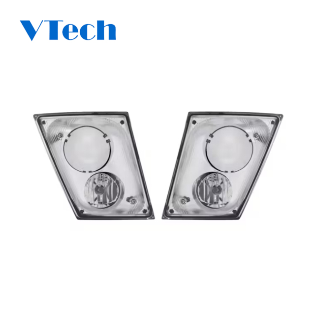 Chrome Volvo VN VNL 2004-2018 Fog Light Assembly