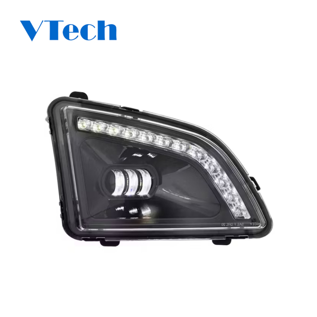 Volvo VNL 2018-2024 LED Black Projector Fog Lights