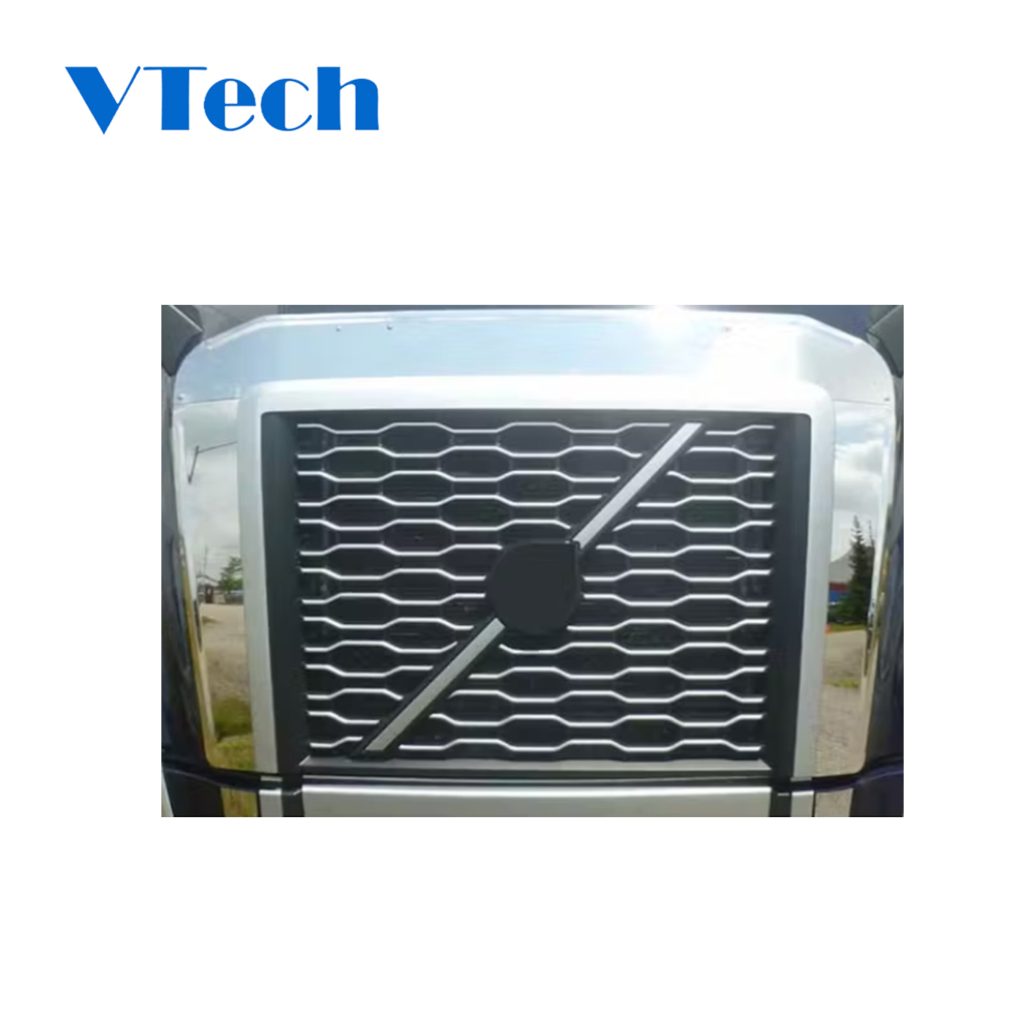 Volvo VN VNL VNX Bug Deflector & Grille Kit 2018-Newer