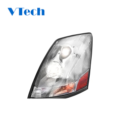 Volvo VNL Headlight Assembly Chrome With Turn Signal