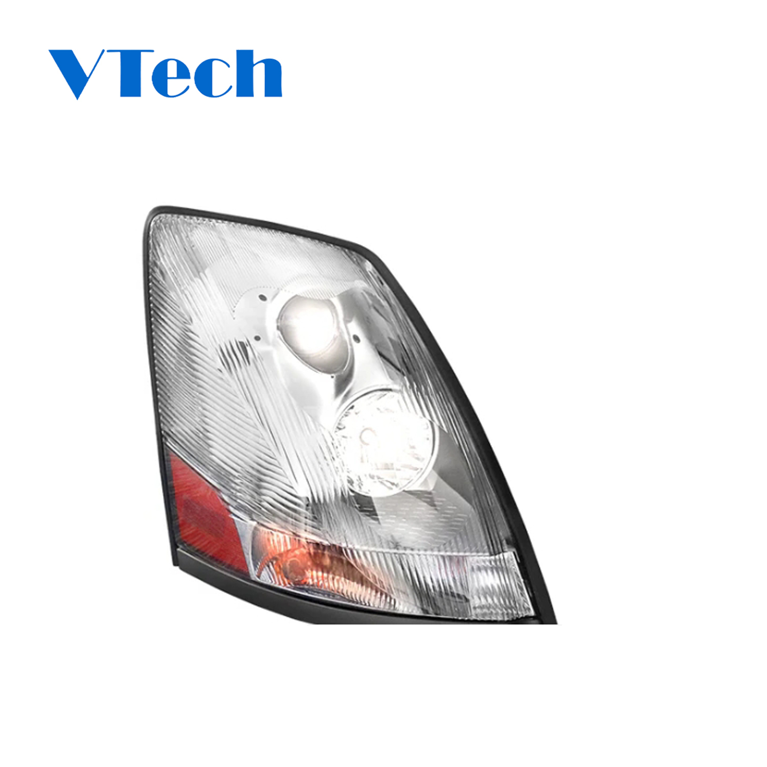 Volvo VNL Headlight Assembly Chrome With Turn Signal