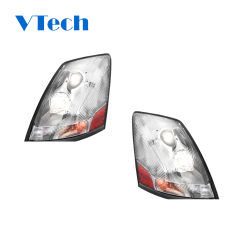 Volvo VNL Headlight Assembly Chrome With Turn Signal