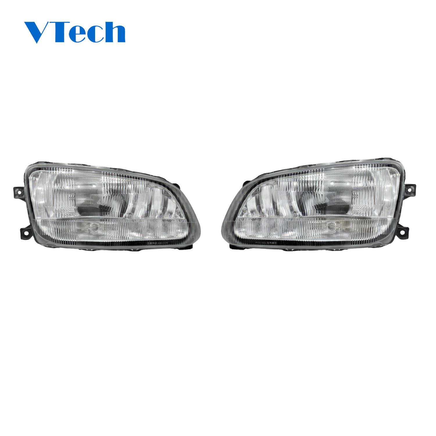 Headlight Electric Adjust Left and Right Fits for Hino Pro 500 & 700 Series 2003 On Headlamp Passenger Side and Driver Side