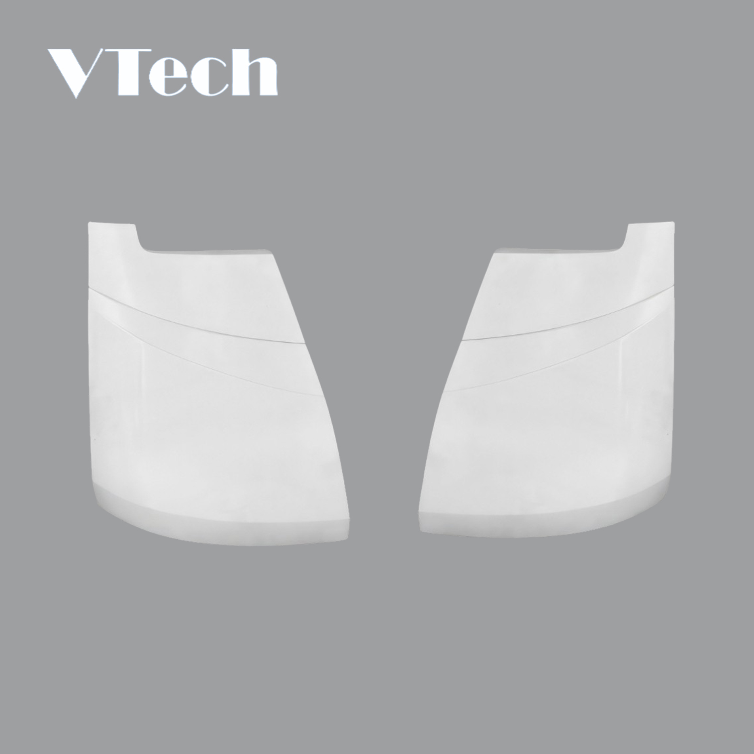 Corner Panel White Left and Right Fits for Mitsubishi Canter 2011 On