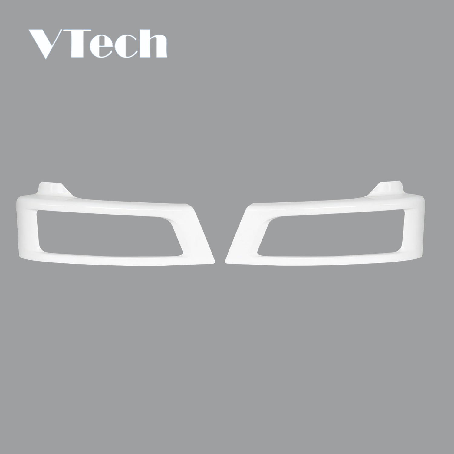 Bumper Bar Corner White Left and Right Fits for Mitsubishi Fighter FK Late 2010 On