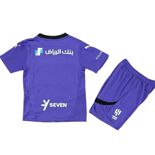 Kids Al Hilal SFC Third Jersey(Shirt+Shorts) 2024/25