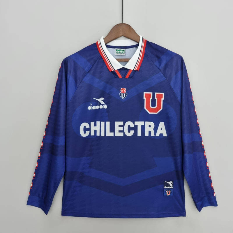 Retro Universidad de Chile Home Long Sleeve 1996
