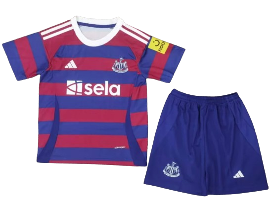 Kids Newcastle United Away Jersey Kits 2024/25