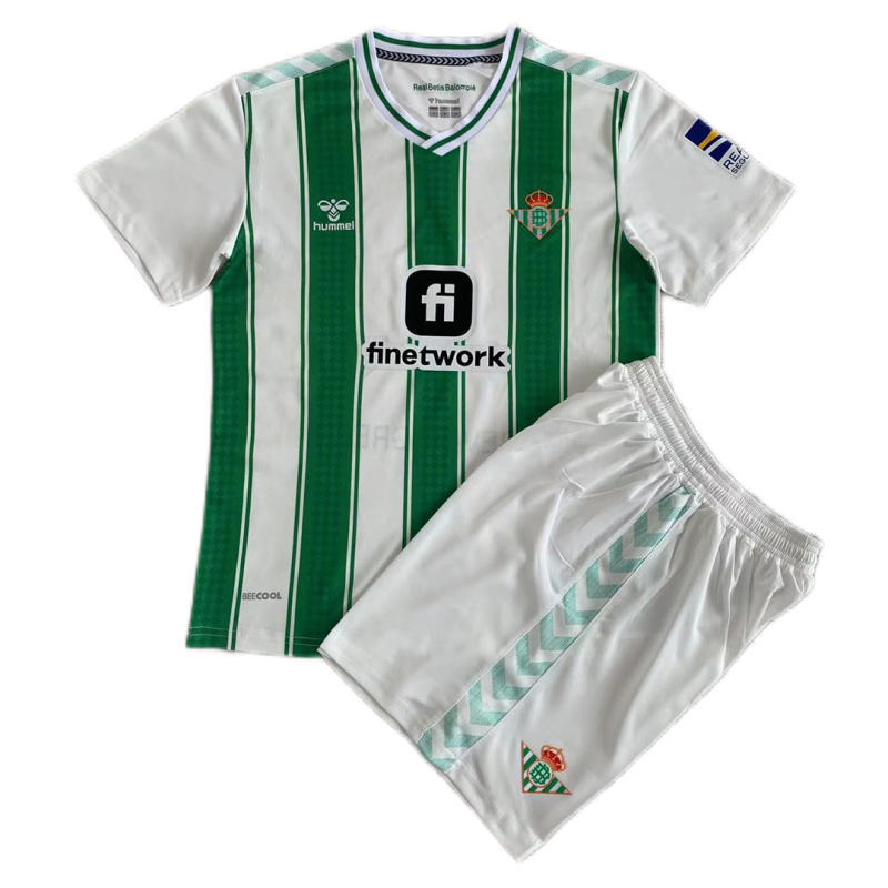 Kids Real Betis Home Kit Jersey+Short 2023/24
