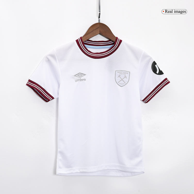 Kids West Ham United Away Kit Jersey+Short 2023/24