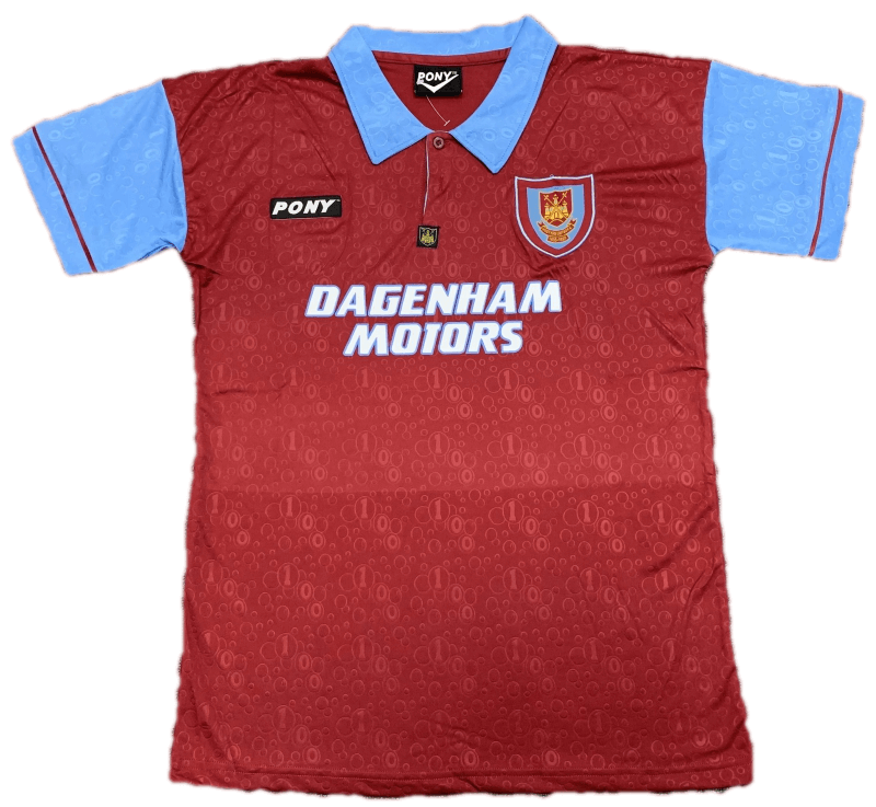 West Ham United 100th Anniversary Retro Jersey 1995/96