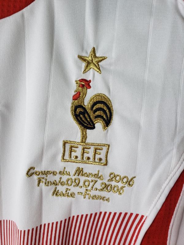 Retro 2006 France white short sleeve