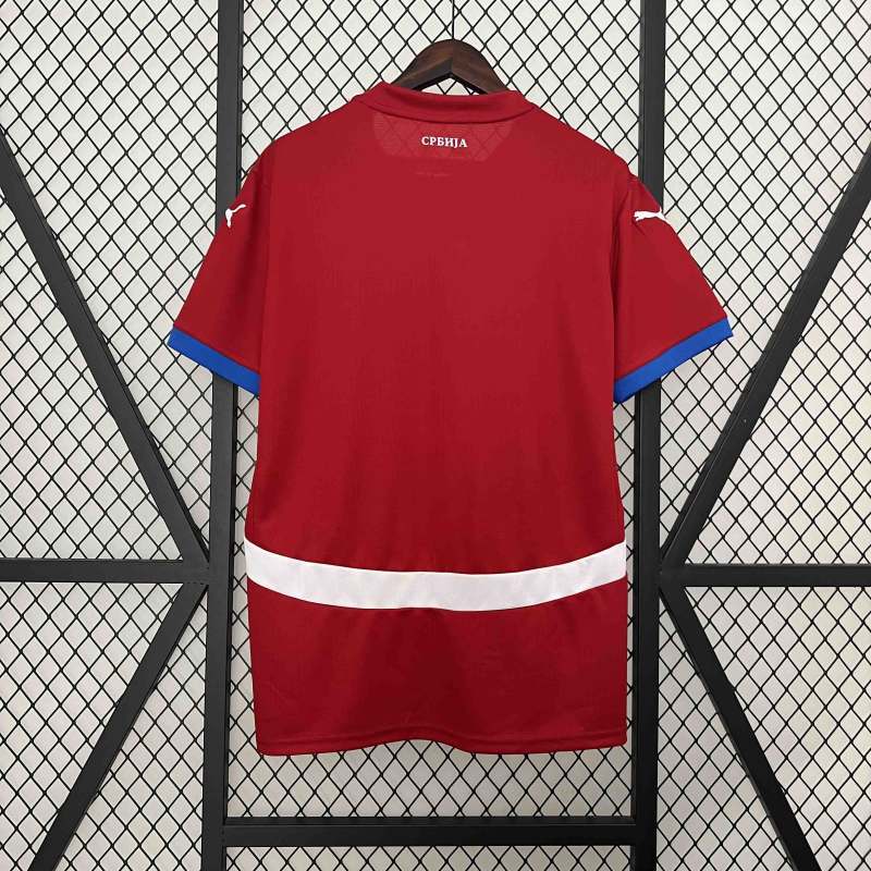 Serbia Home Jersey Euro 2024