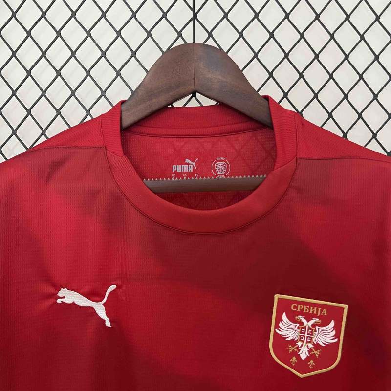 Serbia Home Jersey Euro 2024
