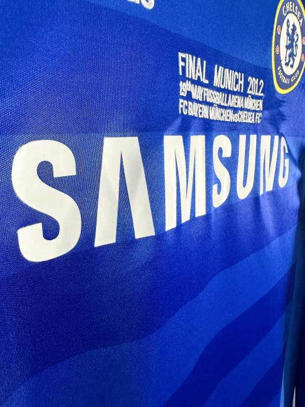 Retro long-sleeved Chelsea Home 2011/12