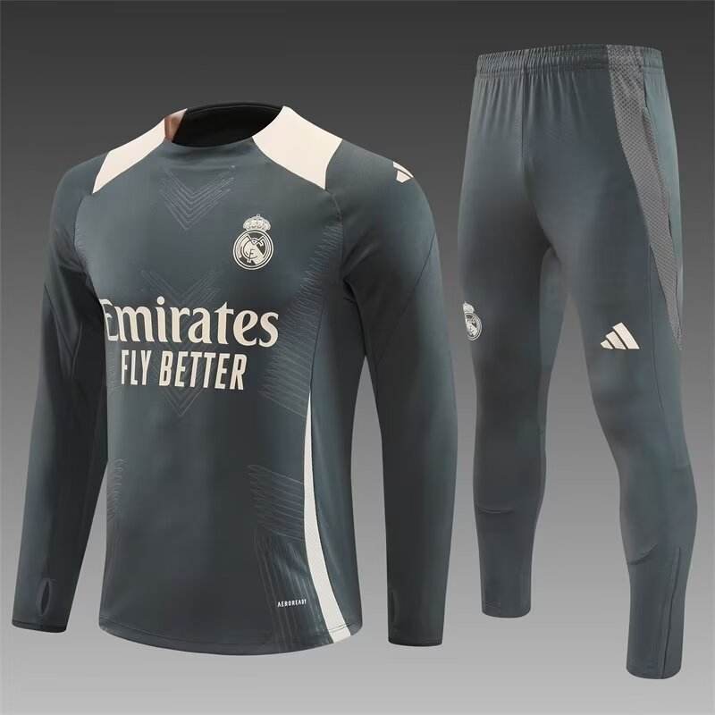 24/25 Kids # Real Madrid Dark Grey Size 10-18
