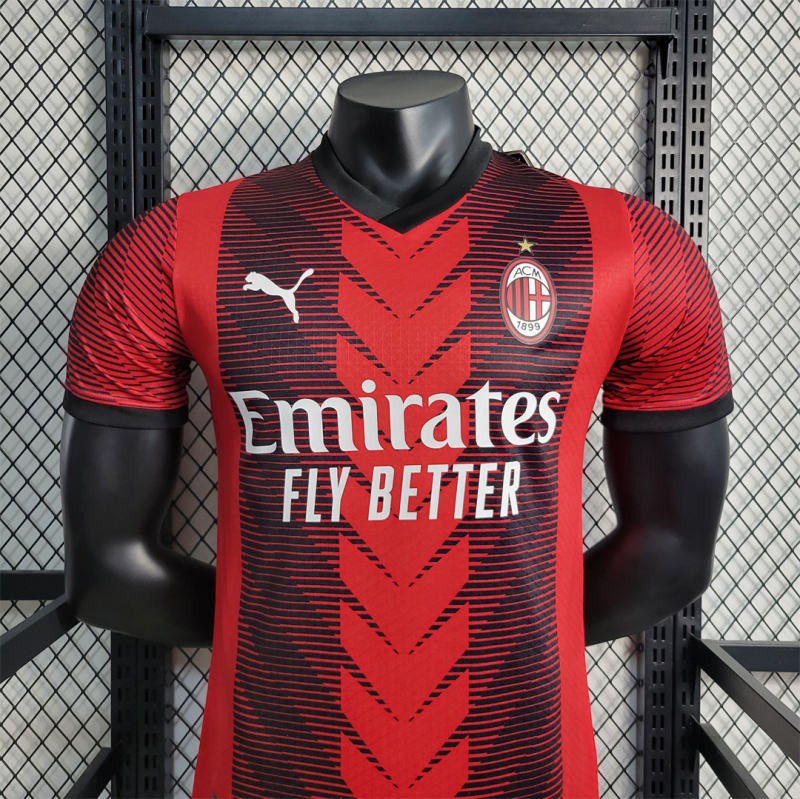 AC Milan Jersey Home Player Version 2023/24