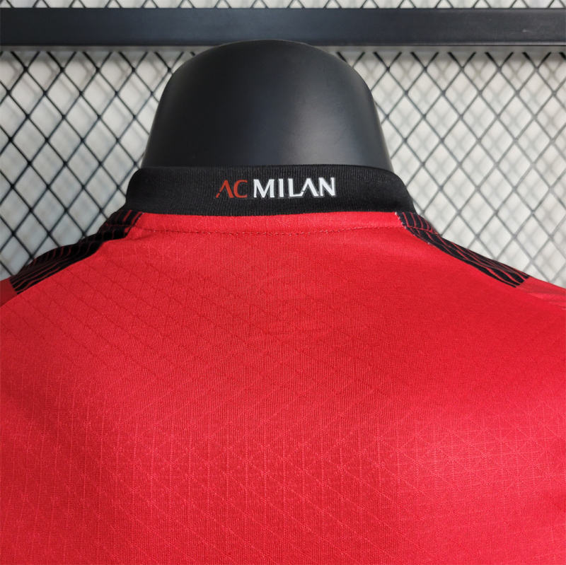 AC Milan Jersey Home Player Version 2023/24