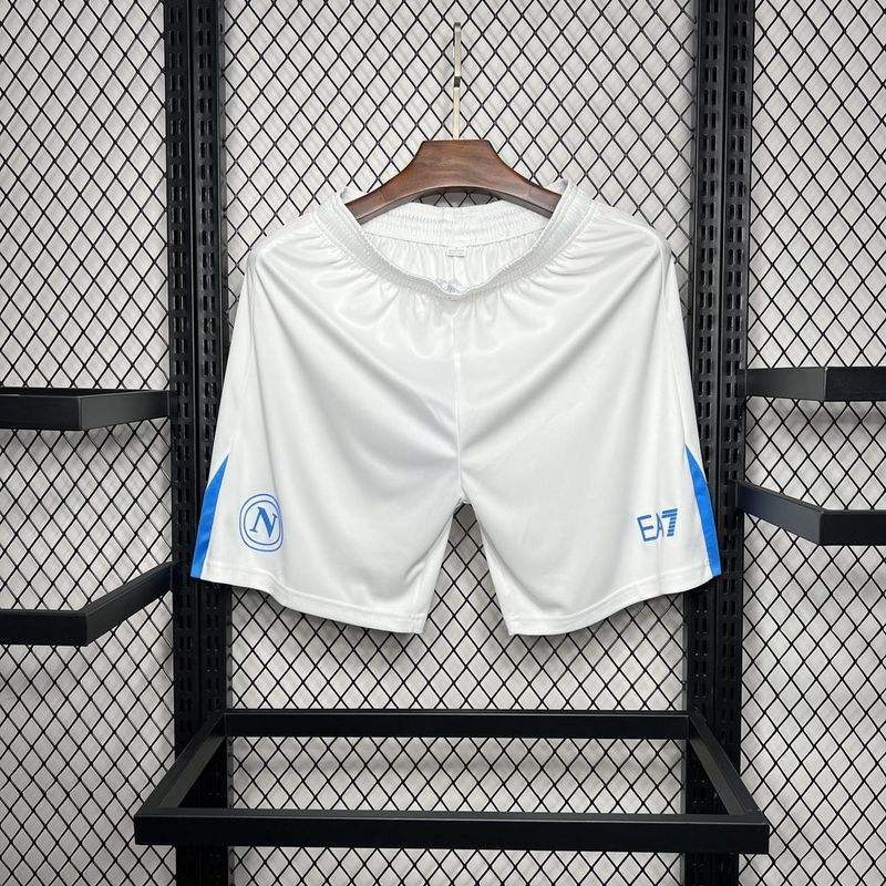 Napoli Home White Shorts 2024/25