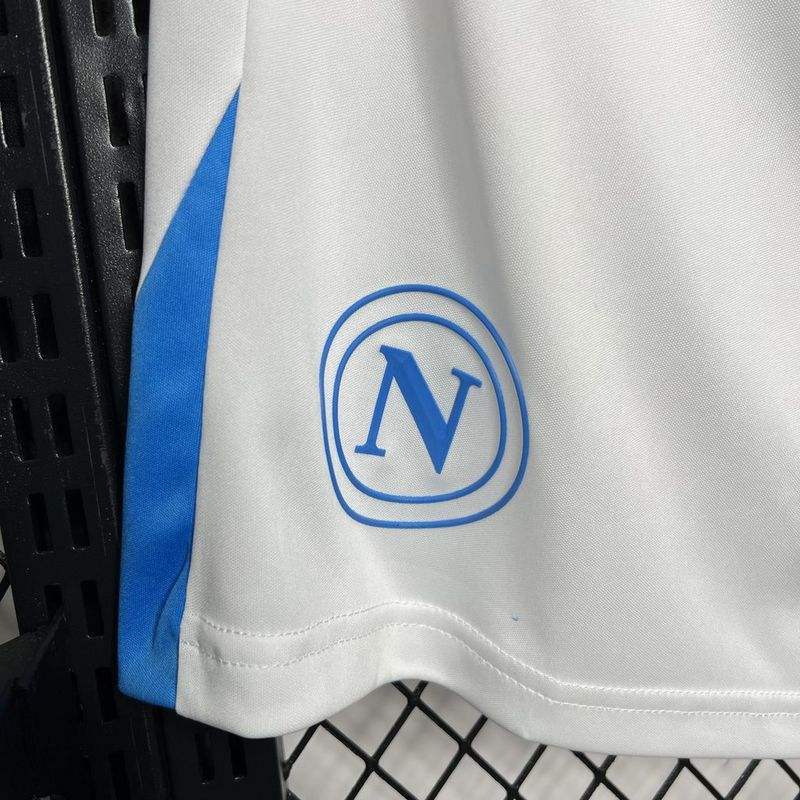 Napoli Home White Shorts 2024/25