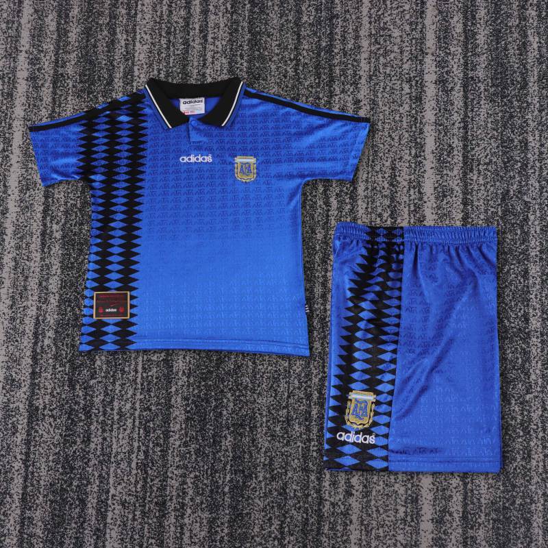 Retro Kids 1994 Argentina away Size: 16-28