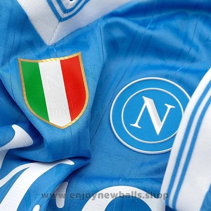 Napoli Home Jersey Player Version 2025/26