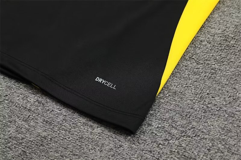 2024/2025 Dortmund Half-Pull Training Wear Black Football Shirt