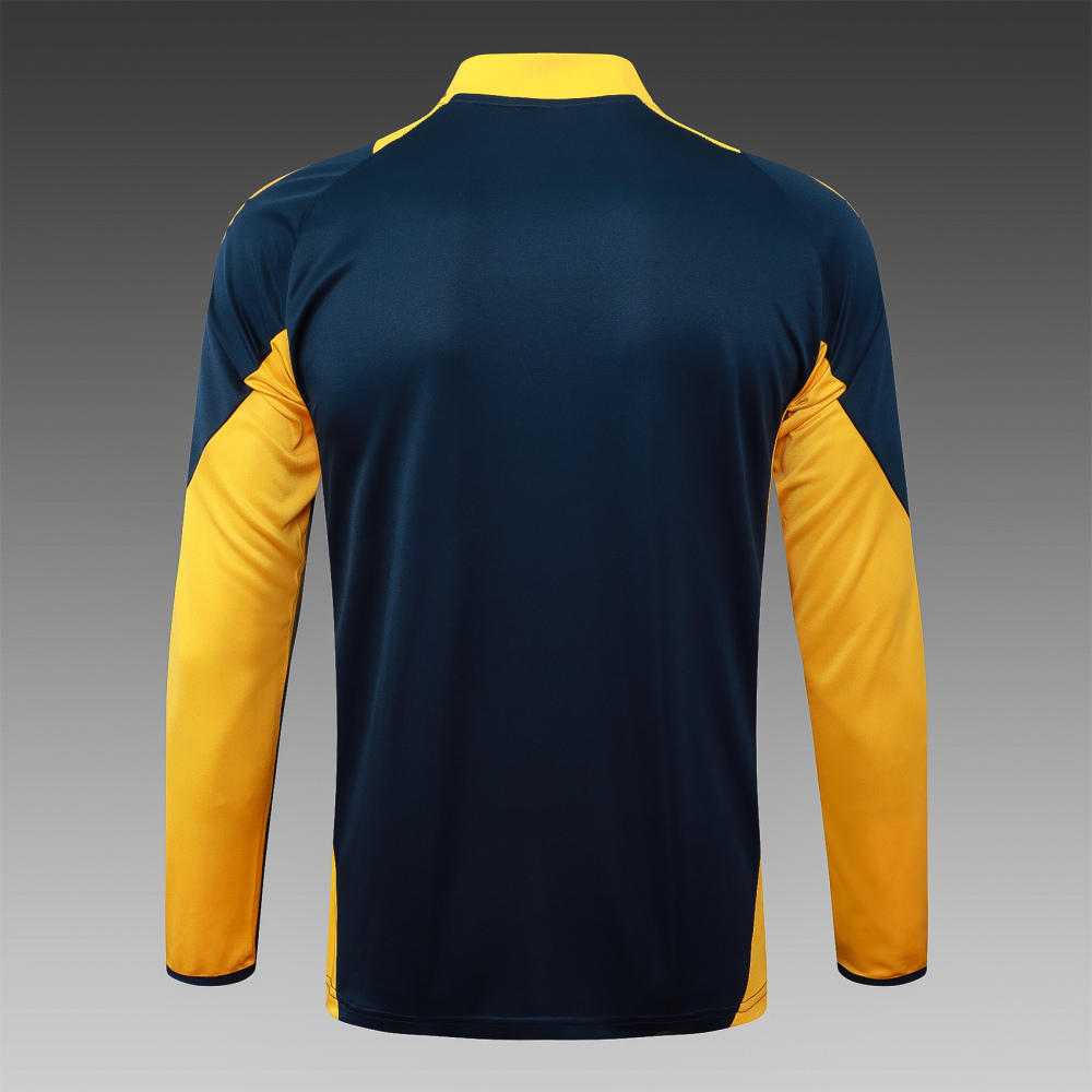 2024/2025 Real Madrid Half-Pull Training Wear Football Shirt Kids Size