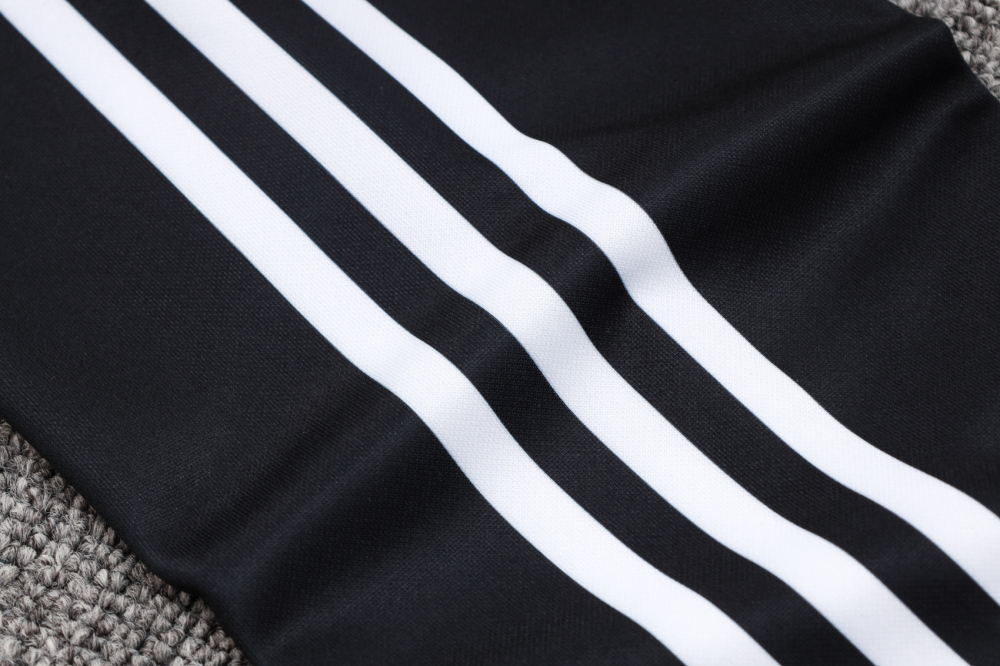 2024/2025 Germany Half-Pull Training Wear Black Football Shirt Kids Size