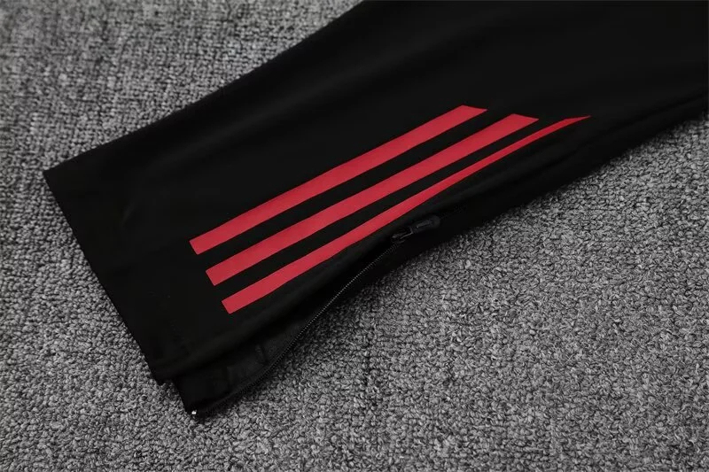 2025/2026 Manchester United Half-Pull Training Wear Football Shirt Kids Size