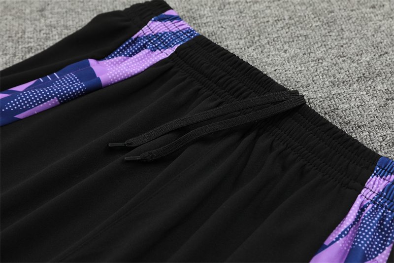 2024/2025 Germany Half-Pull Training Wear Purple Football Shirt Kids Size