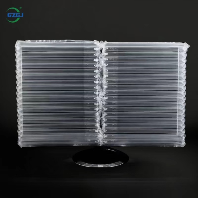 Custom Inflatable Shipping Cushion Wrap Bubble Film Mailer Computer Laptop Air Column Bag