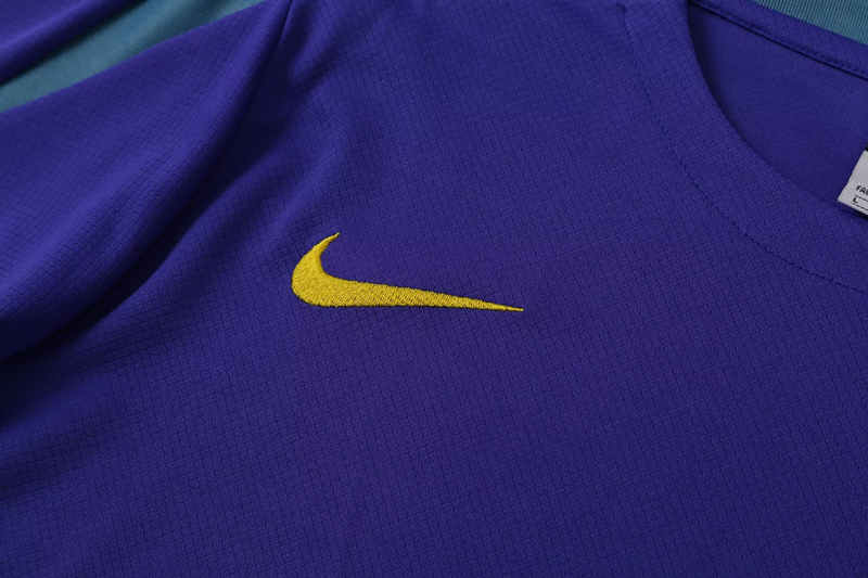 2024-2025 Brazil Purple Thailand Soccer Uniform-4627
