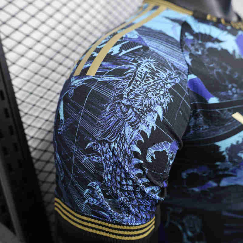 Player Version 2025-2026 Special version Japan Blue&Black Thailand Soccer Jersey AAA-888