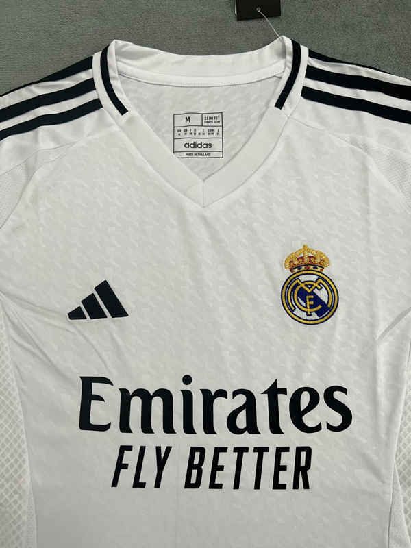 2024-2025 Real Madrid Home White Thailand Women Soccer Jersey AAA-4506