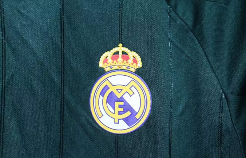 Player Version 12-13 Retro Version Real Madrid 2nd Away Green Thailand Soccer Jersey AAA-518