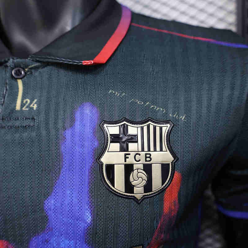 Player Version 2025-2026 Special Edition Barcelona Black &Red Thailand Soccer Jersey AAA-888
