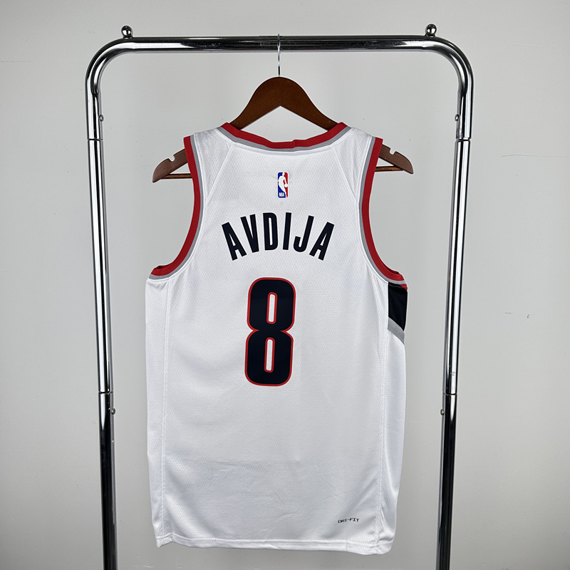 2023 Portland Trail Blazers White #8 NBA Jersey-311