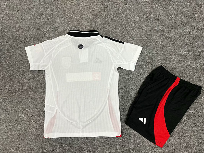 2024-2025 Fulham Home White Kids/Youth Soccer Uniform-7809