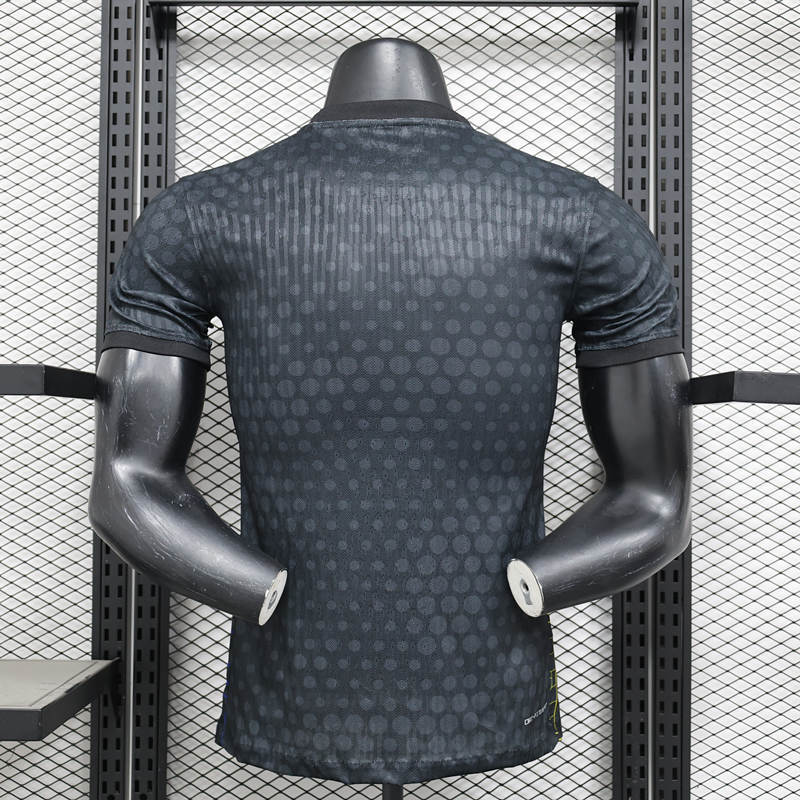 Player Version 2025-2026 Barcelona Black Thailand Soccer Jersey AAA-888