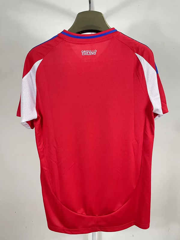 2024-2025 Chile Home Red Thailand Soccer Jersey AAA