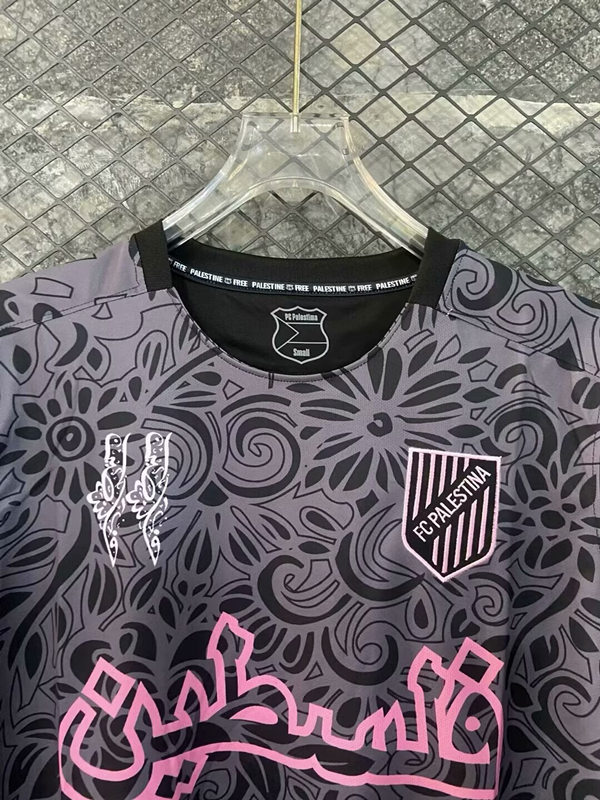 2024-2025 Palestine Black Thailand Training Soccer Jersey AAA-2733