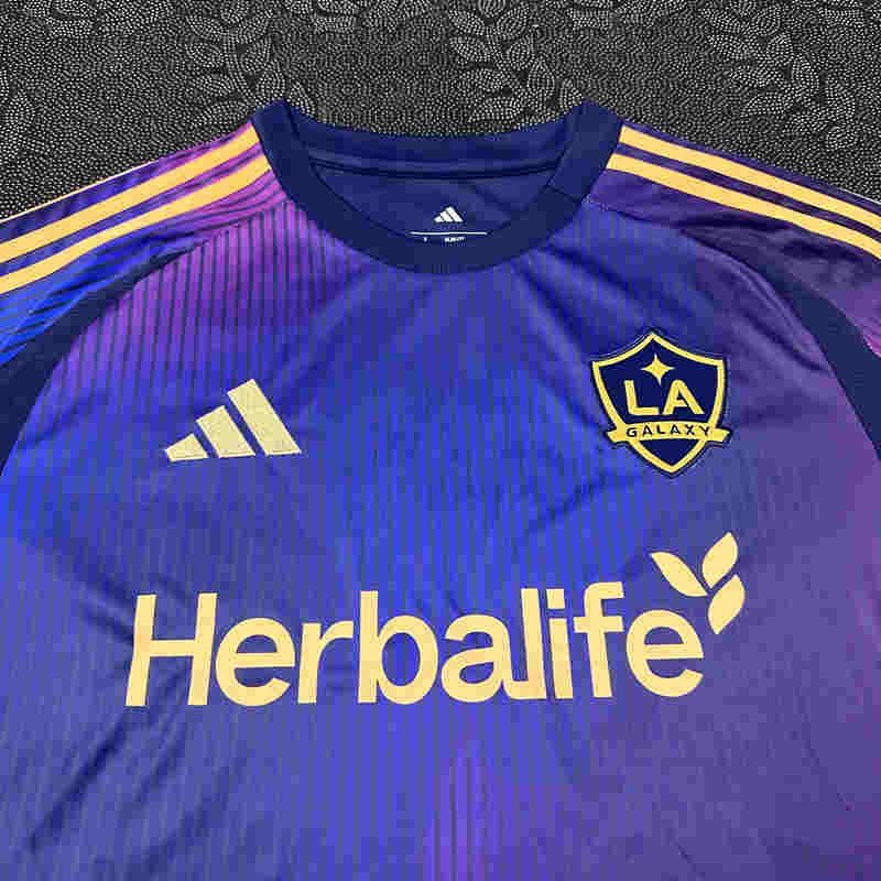 2025-26 Los Angeles Galaxy Away Purple Thailand Soccer Jersey AAA-5303