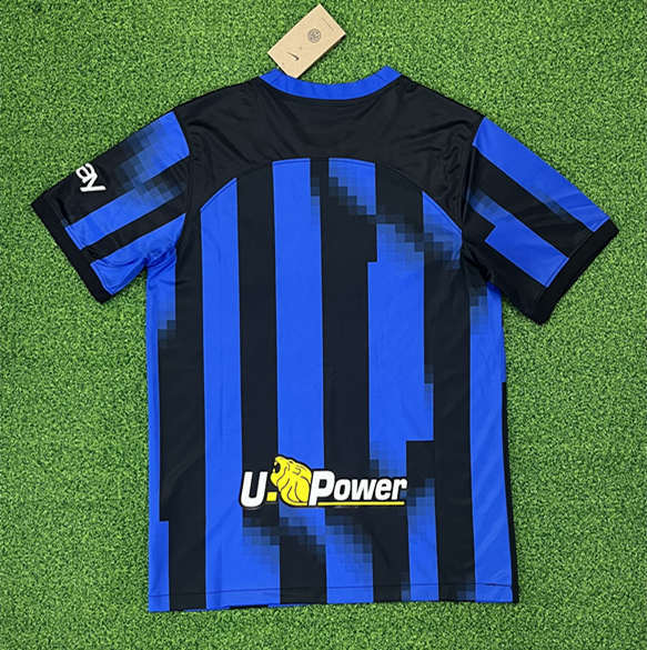 (S-4XL) 2024-2025 Joint Version Inter Milan Home Blue&Black Thailand Soccer Jersey AAA