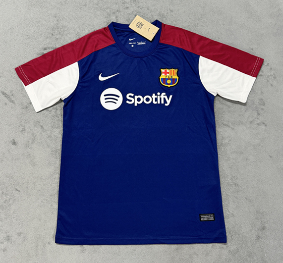 (S-4XL) 2025-2026 Special Version Barcelona Blue Thailand Soccer Jersey AAA-4506