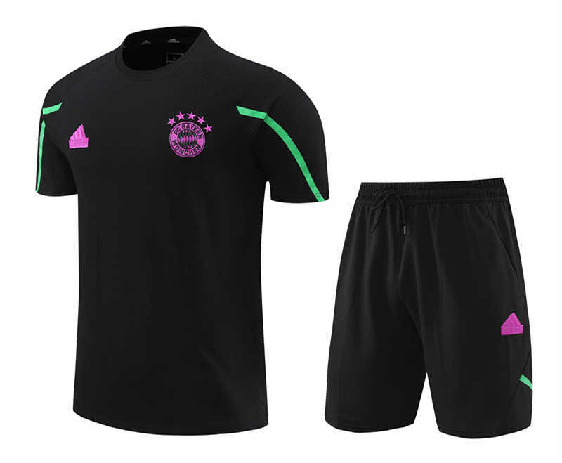 2024-2025 Bayern München Black Thiland Soccer Uniform-4627