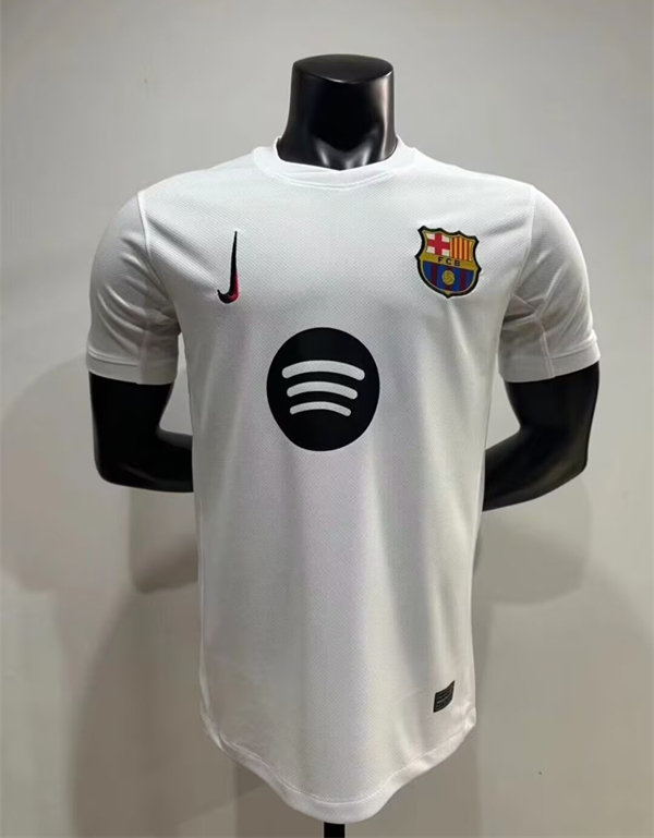 2024-2025 Barcelona 3rd Away White Thailand Soccer Jersey AAA-7209