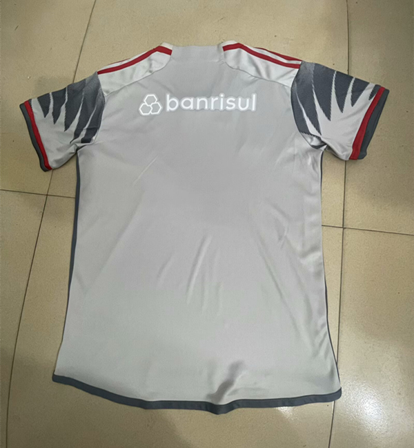 2024-2025 Brazil SC Internacional 2nd Away Light Gray Thailand Soccer Jersey AAA-8258