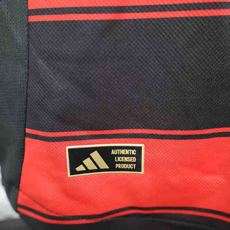 Player Version 2025-2026 Flamengo Home Red& Black Thailand Soccer Vest AAA-888
