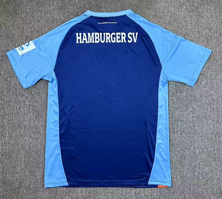 2025-2026 Commemorative Edition Hamburger SV Blue Thailand Soccer Jersey AAA-417